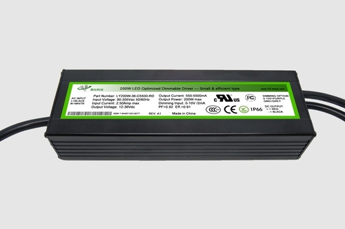 200W 小型高效 0-10V調(diào)光型 LY200W-RD系列 200W 小型高效 0-10V調(diào)光型 LY200W-RD系列